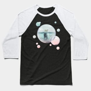 Polar Bear Iceberg Baseball T-Shirt